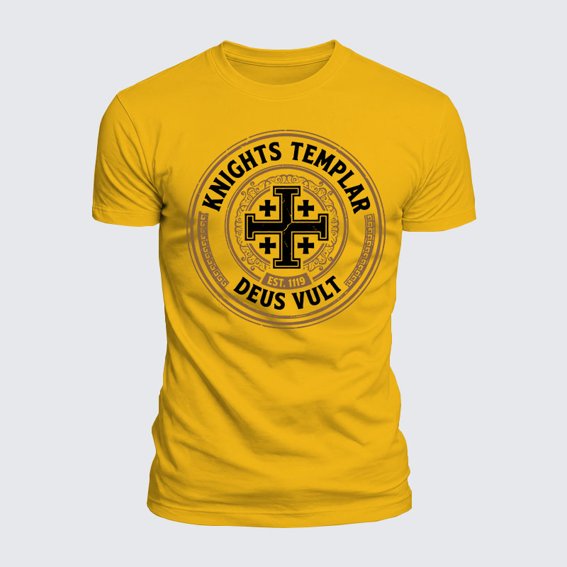 Luxe Mercerized Cotton Tee -  Deus Vult