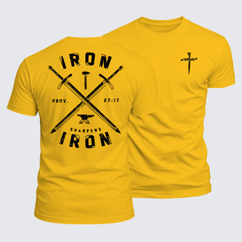 Luxe Mercerized Cotton Tee - Iron Sharpens Iron