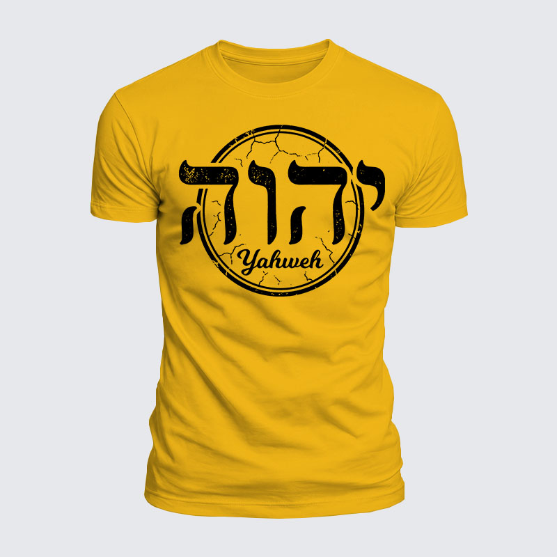 Luxe Mercerized Cotton Tee - Yahweh