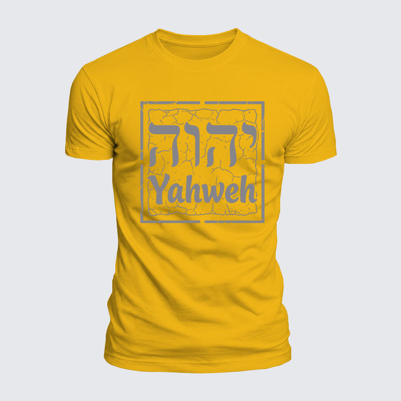 Luxe Mercerized Cotton Tee - Yahweh