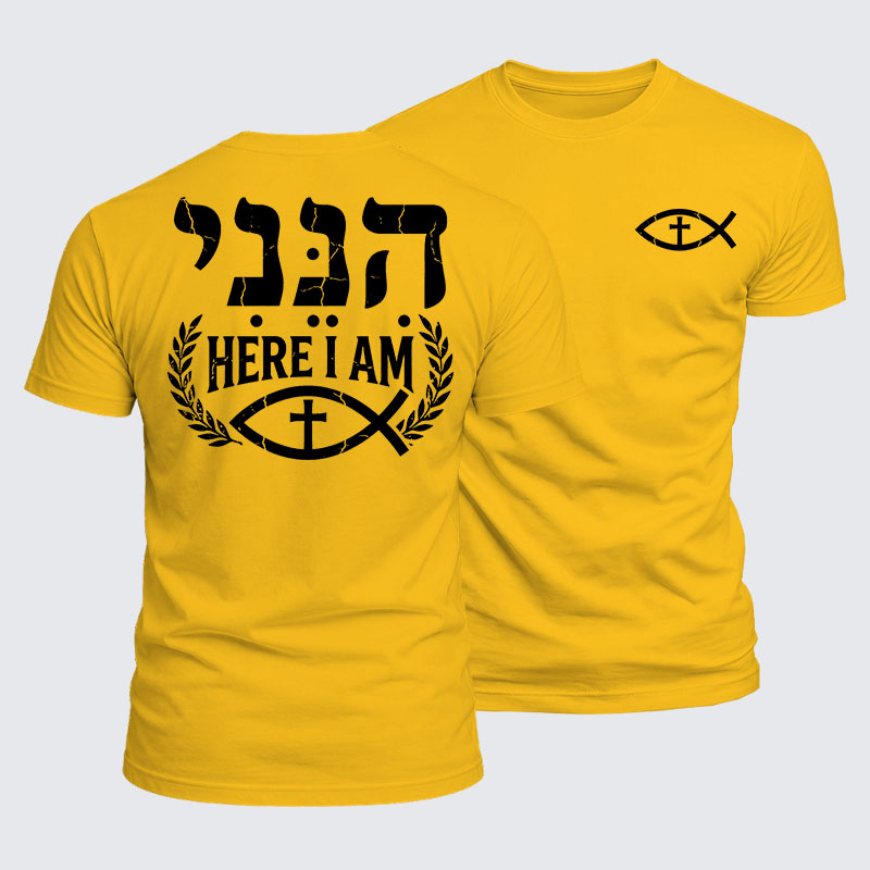 Luxe Mercerized Cotton Tee - Yahweh
