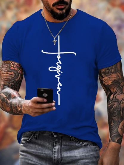 Forgiveness Jesus God Christian Cotton T-Shirt