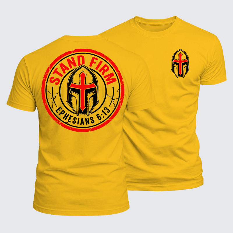 Luxe Mercerized Cotton Tee - Stand Firm