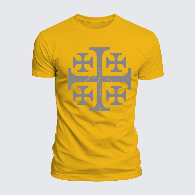 Luxe Mercerized Cotton Tee - Deus Vult