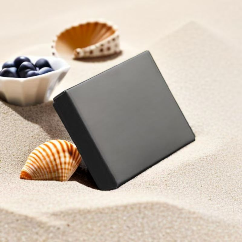 Black Onyx Black Gallstone Cross Pendant