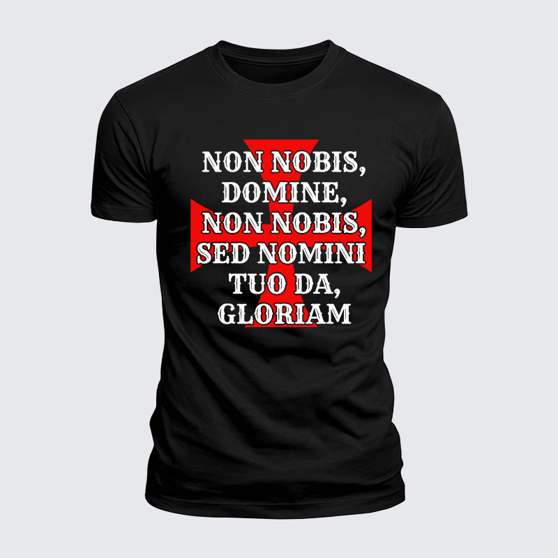 Man Of God Husband Dad Jesus God Christian Cotton T-Shirt