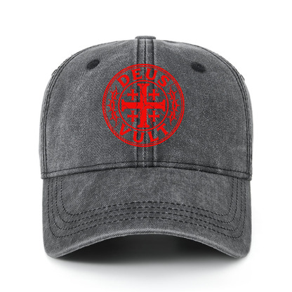 Heritage Washed Cap - Deus Vult