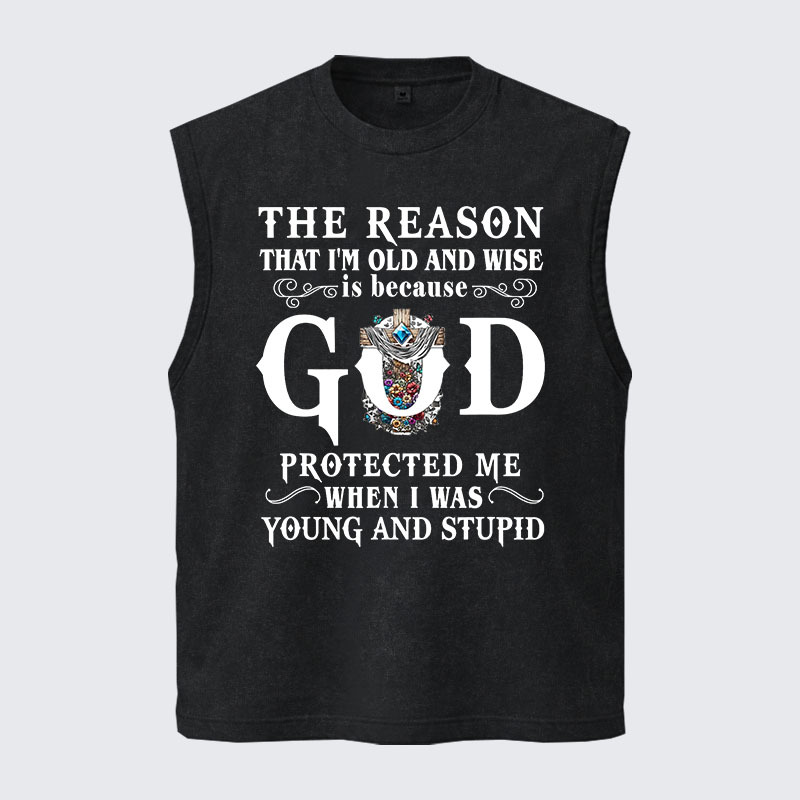[Copy]Of Course I Talk To God Who Else Can I Trust Christian Washed Tank