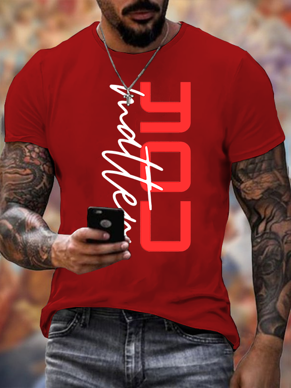 You Matter Jesus God Christian Cotton T-Shirt
