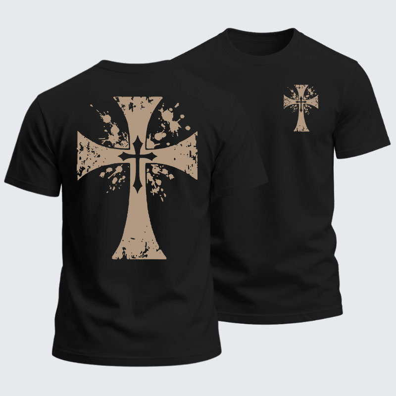 Heavyweight Cotton Tee - Cross