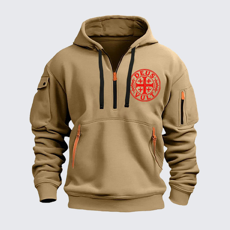 Zipper Hoodies - Deus Vult