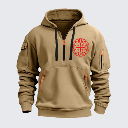 Zipper Hoodies - Deus Vult