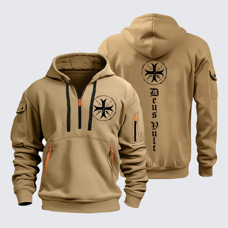 Zipper Hoodies - Deus Vult