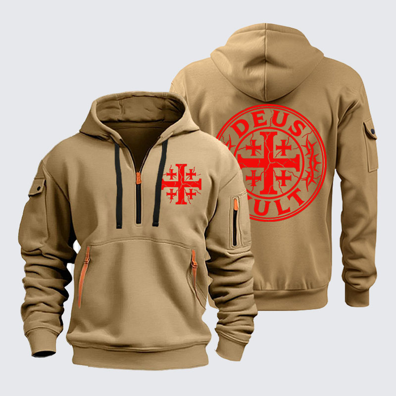Zipper Hoodies - Deus Vult