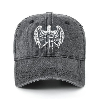 Heritage Washed Cap - Knight Templar Crusader