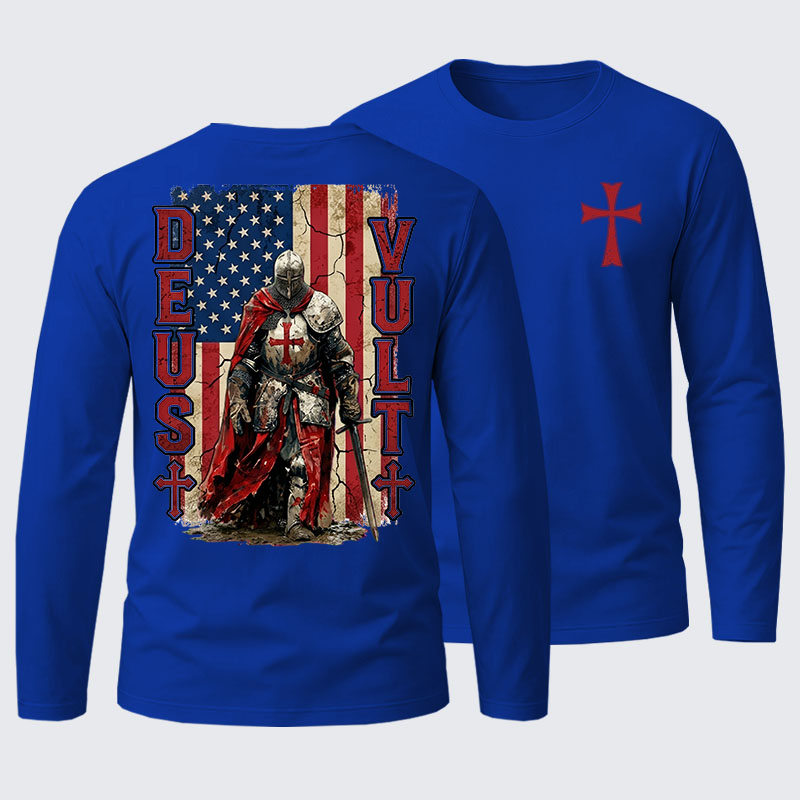 Fear No Evil Cotton Long Sleeve T-Shirt