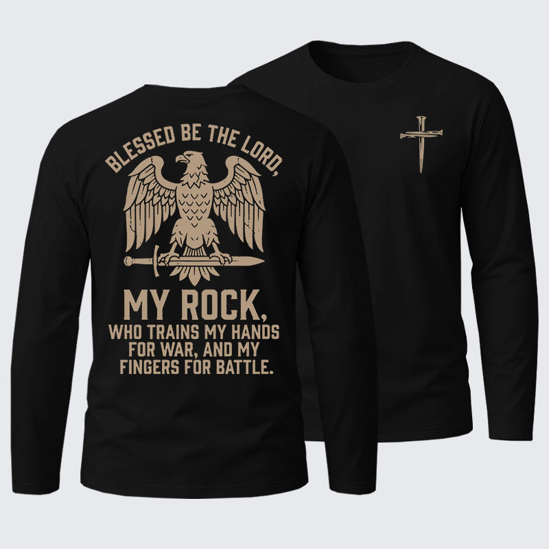 Blessed Be The Lord Cotton Long Sleeve T-Shirt