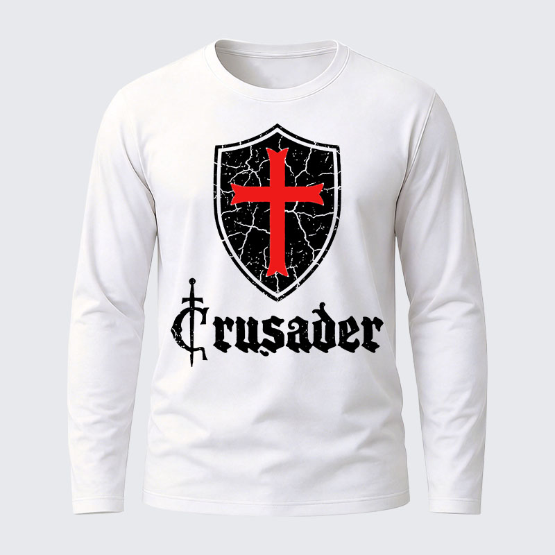 Crusader Cotton Long Sleeve T-Shirt