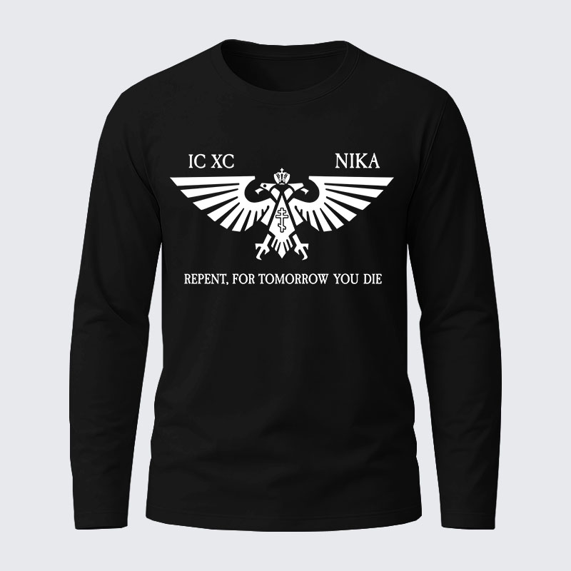 Orthodox Warhammer Cotton Long Sleeve T-Shirt