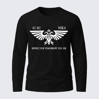 Orthodox Warhammer Cotton Long Sleeve T-Shirt