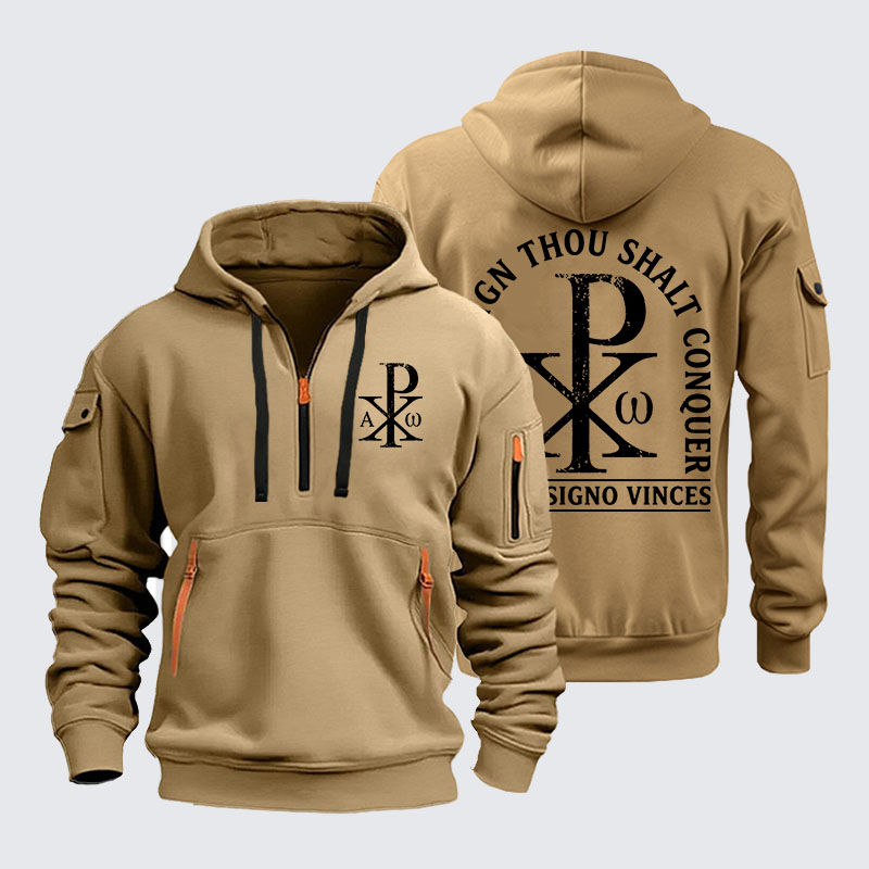 Zipper Hoodies -  In Hoc Signo Vinces