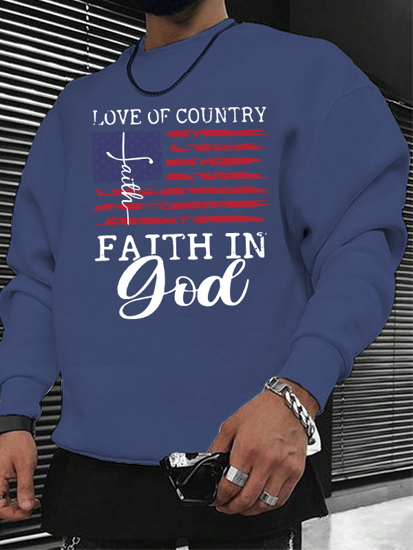 Faith In God Christian Sweatshirt