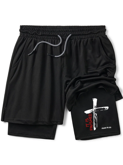 It Is Finished Christian Performance Shorts