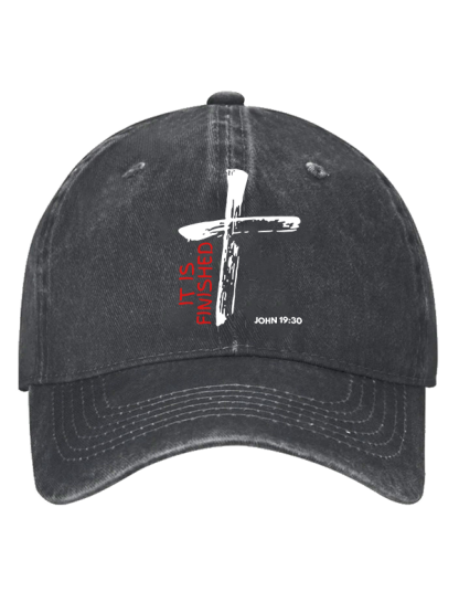 It Is Finished Christian Hat