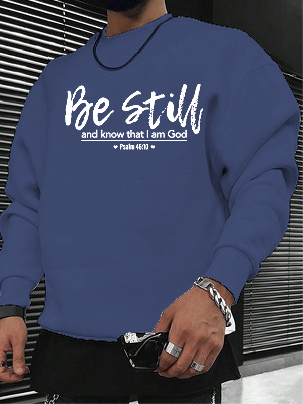 Psalm 46:10 Christian Sweatshirt