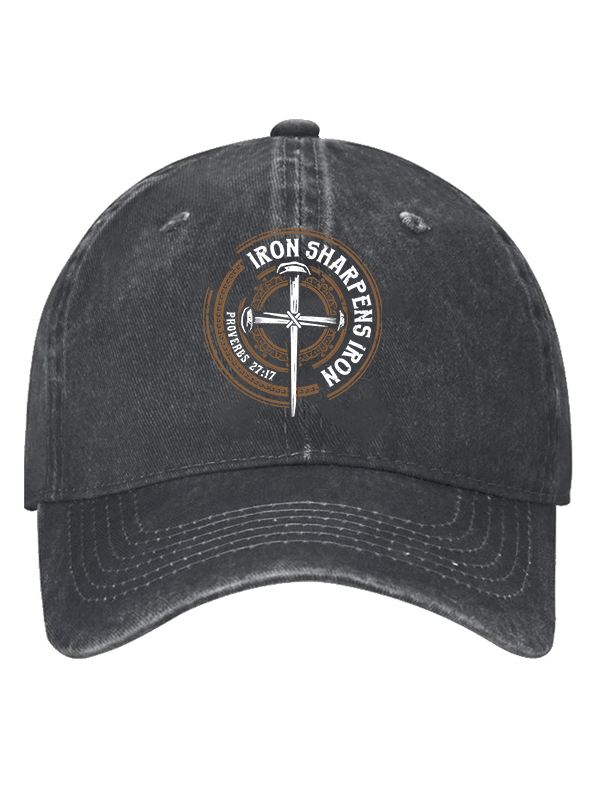 Iron Sharpens Iron - Proverbs 27:17 Christian Hat