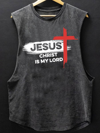 Jesus Christ Is My Lord Christian Washed Tank