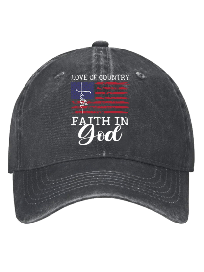 Faith In God Christian Hat