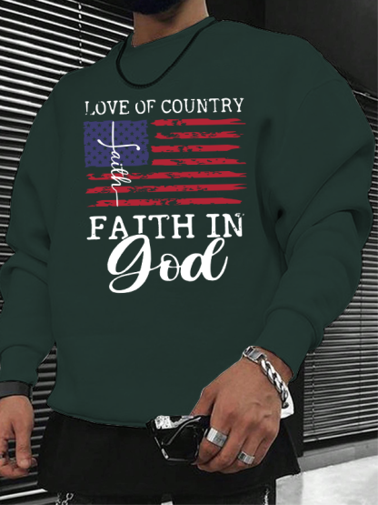 Faith In God Christian Sweatshirt