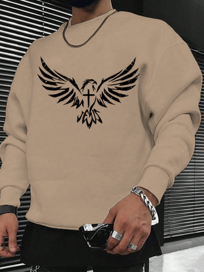 Wings Like Eagles Christian Sweatshirt