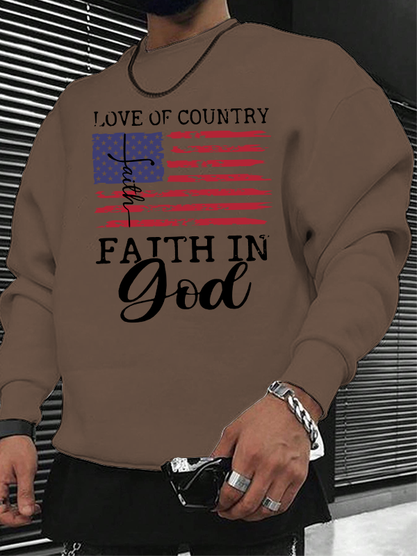 Faith In God Christian Sweatshirt