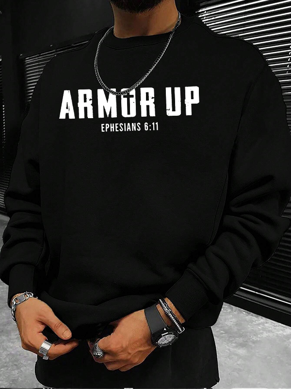 Armor Up Christian Sweatshirt