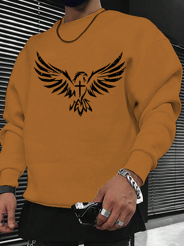 Wings Like Eagles Christian Sweatshirt
