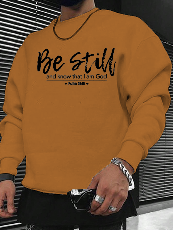 Psalm 46:10 Christian Sweatshirt
