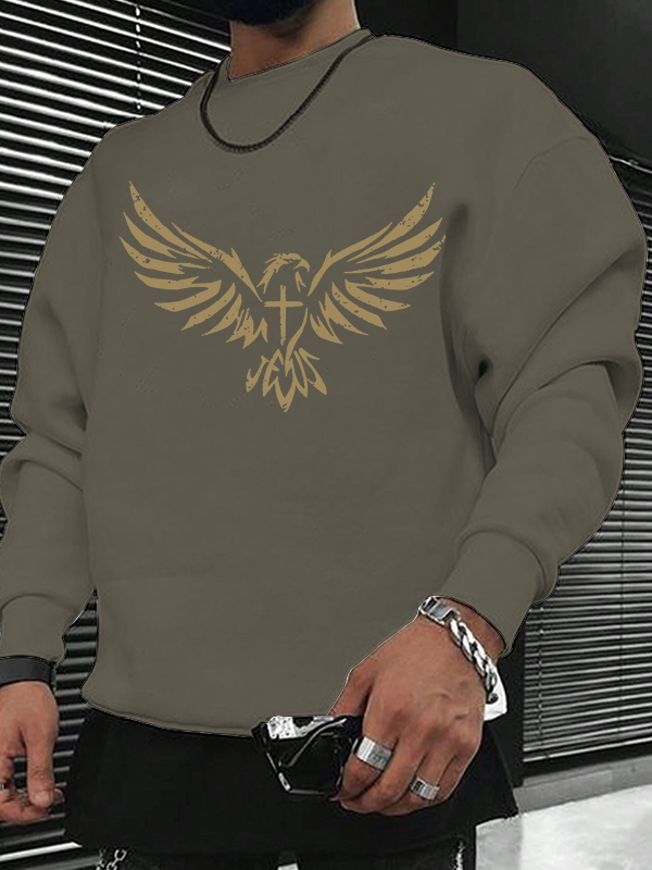 Wings Like Eagles Christian Sweatshirt