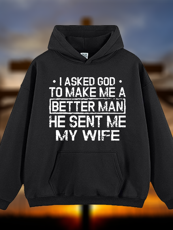 [Copy]Isaiah 6:8 Christian ‘Send Me’ Plush Fleece-Lined Hoodie