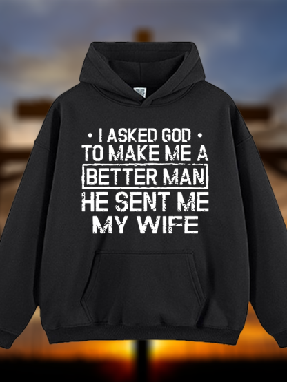 [Copy]Isaiah 6:8 Christian ‘Send Me’ Plush Fleece-Lined Hoodie