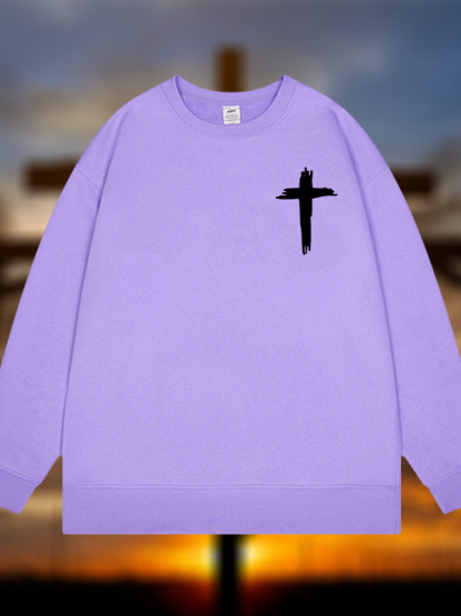 Cross Jesus God Christian Sweatshirt