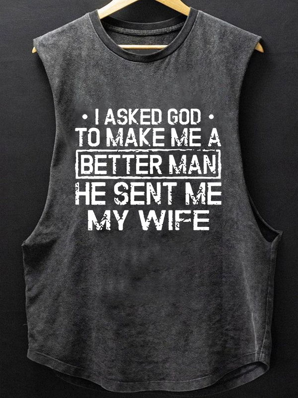 [Copy]Of Course I Talk To God Who Else Can I Trust Christian Washed Tank