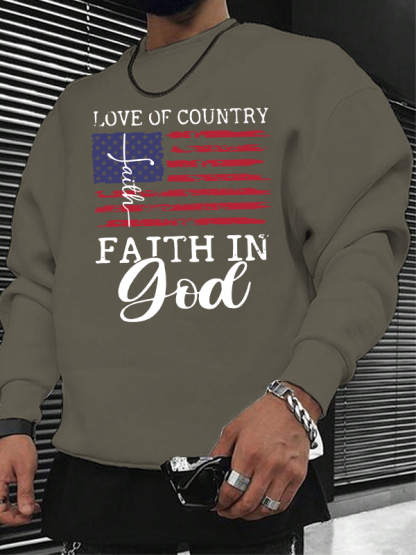 Faith In God Christian Sweatshirt