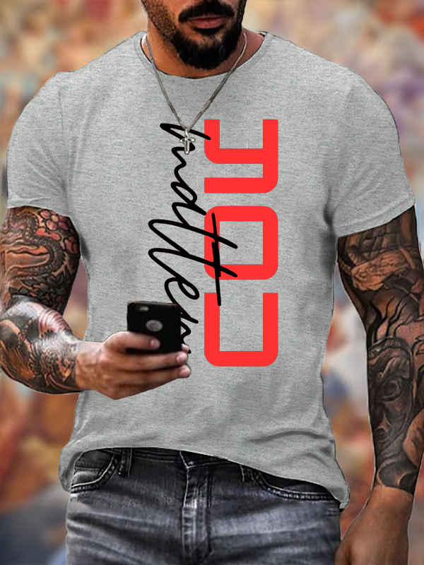 You Matter Jesus God Christian Cotton T-Shirt