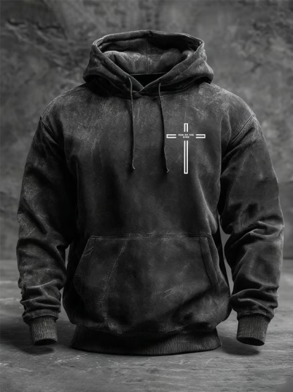 Son of The King Jesus God Christian Washed Hoodie