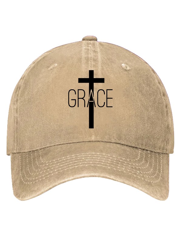 Grace Cross Christian Hat