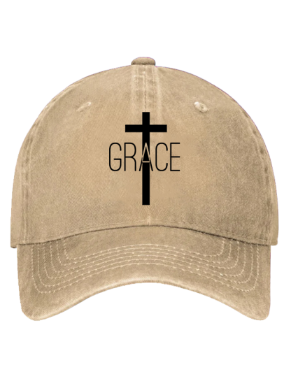 Grace Cross Christian Hat