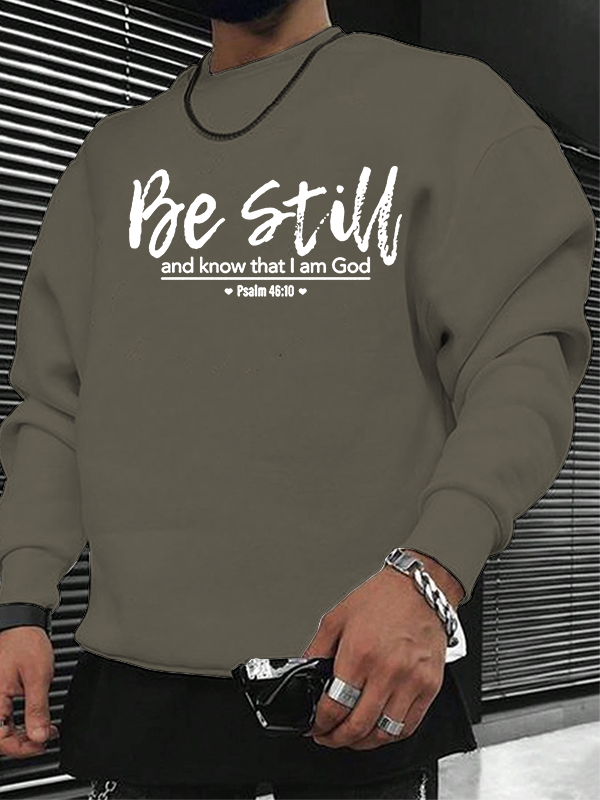 Psalm 46:10 Christian Sweatshirt