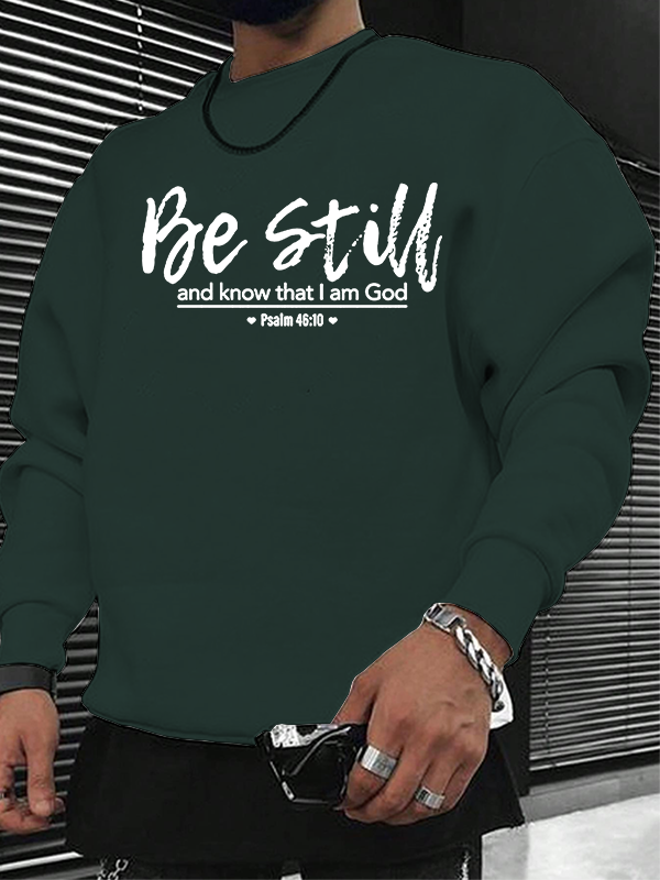 Psalm 46:10 Christian Sweatshirt